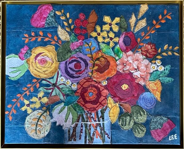 Midnight Garden Fabric Mosaic