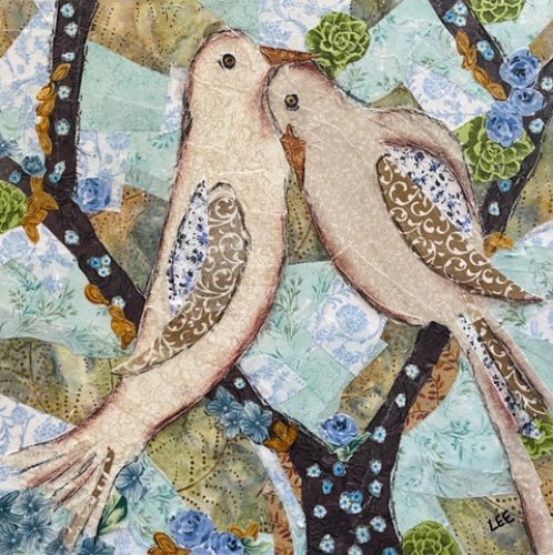 Lean on Me Too Fabric Mosaic