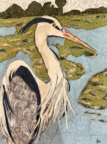 Sentinel of the Marsh Fabric Mosaic