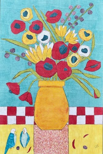 Blooming Bliss Fabric Mosaic